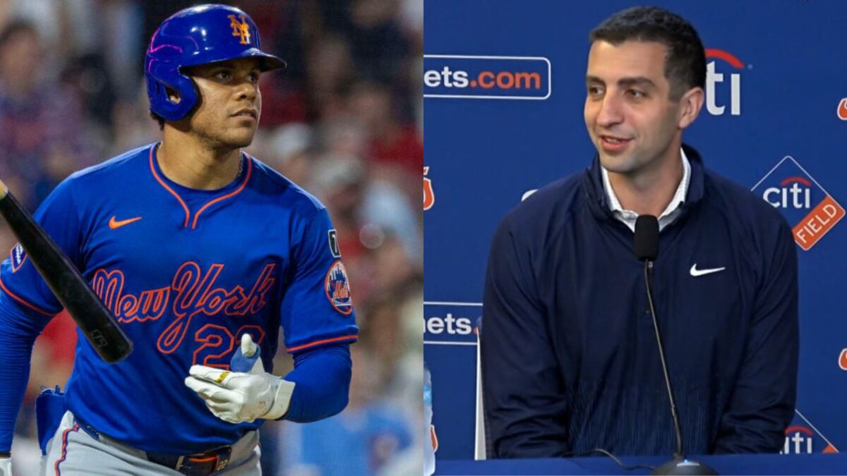 Juan Soto and David Stearns