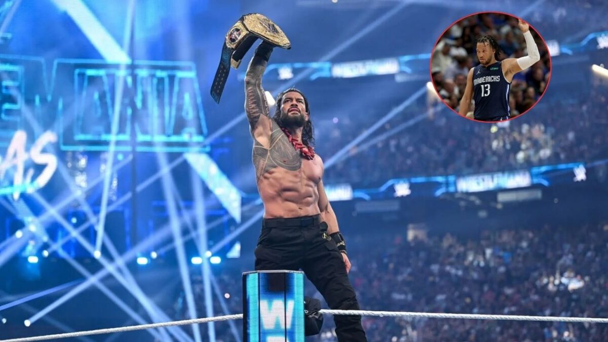 Jalen Brunson on Roman Reigns winning at WrestleMania 42