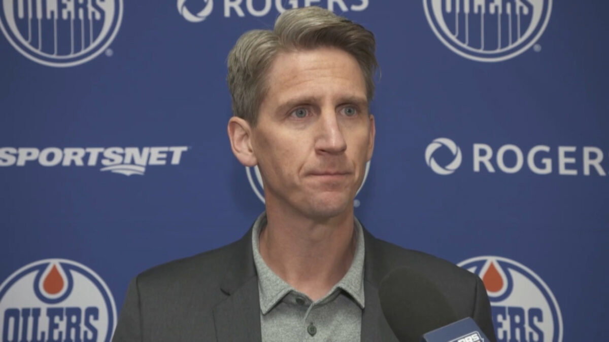 Edmonton Oilers' Kris Knoblauch