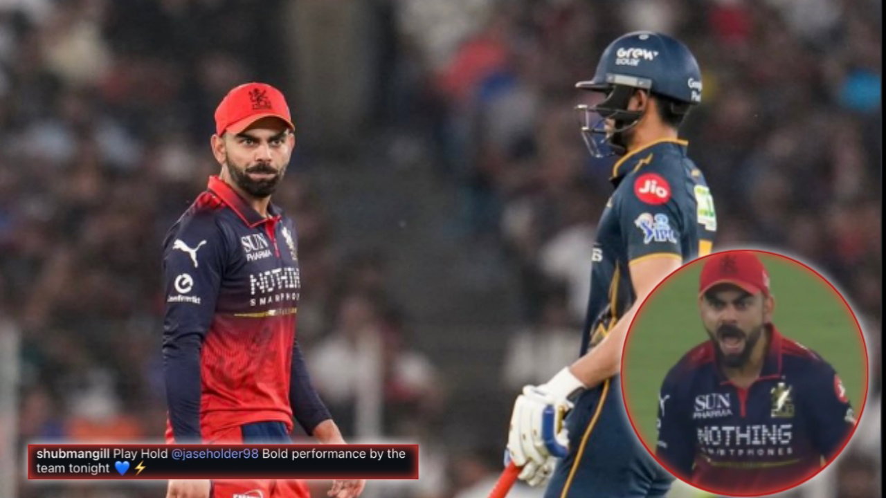 Shubman Gill Indirectly Gives It Back to Virat Kohli Via Social Media Post After GT’s Win Over RCB