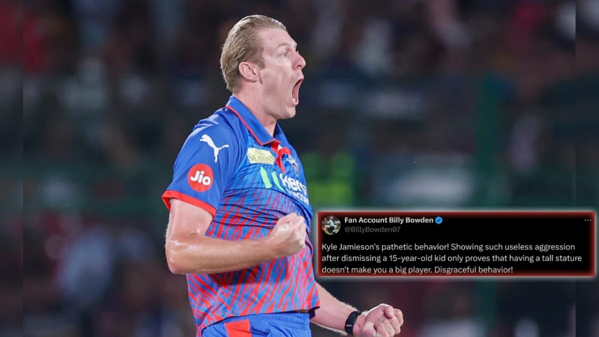 Kyle Jamieson Faces Backlash For Sledging 15-Year-Old Vaibhav Sooryavanshi During IPL Game 1 Kyle Jamieson slammed by fans