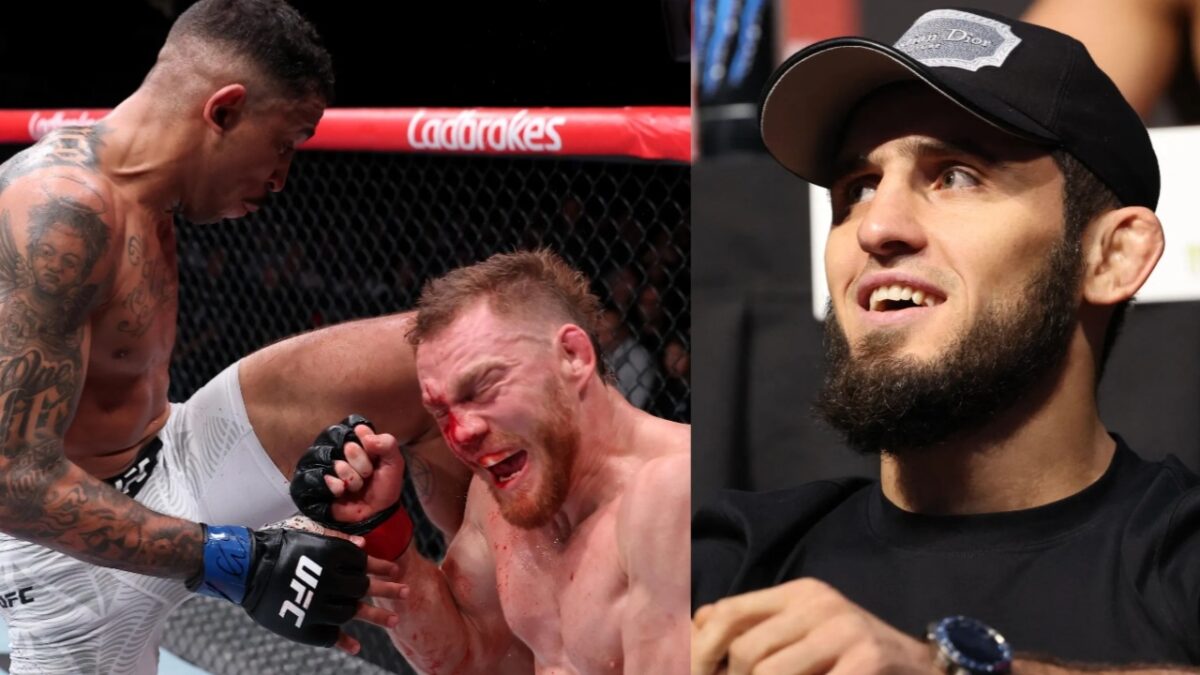 "Don't Lose Welterweight Title" - New UFC Curse Arises After Jack Della Maddalena Loses to Carlos Prates 1 Islam Makhachev reacts to Carlos Prates vs JDM