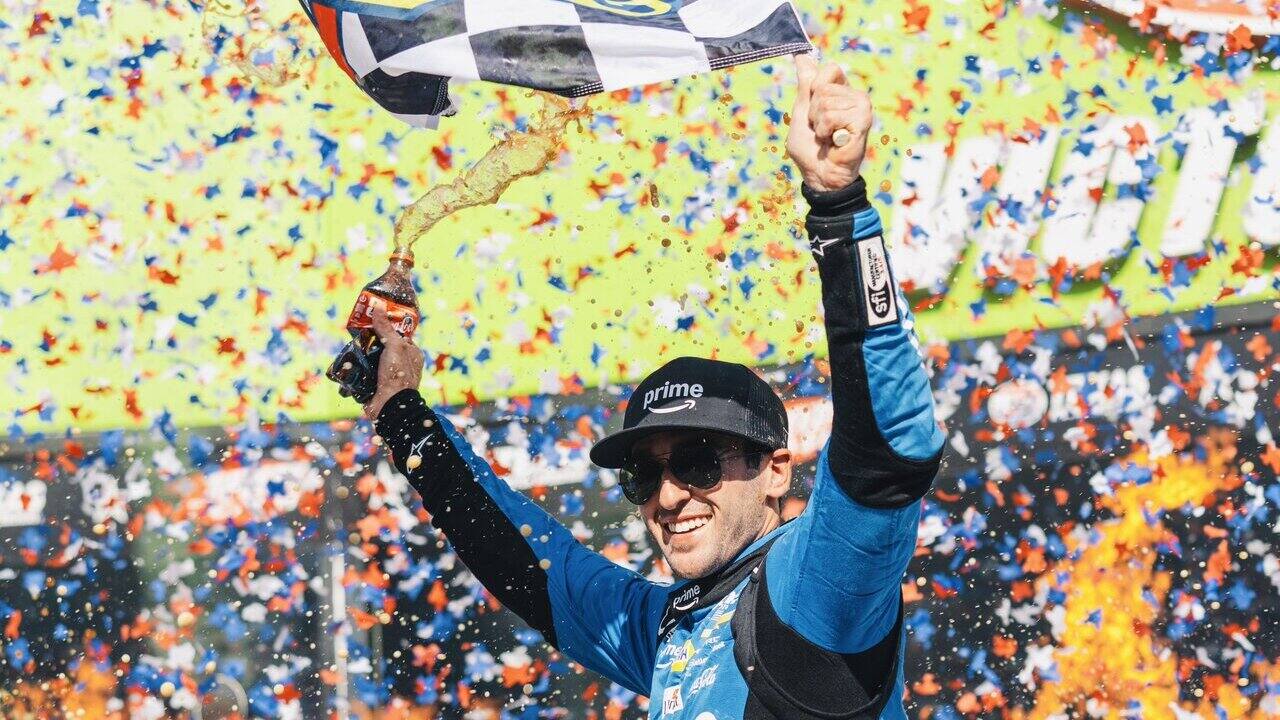 Chase Elliott Over the Moon After “Crazy” Texas Win