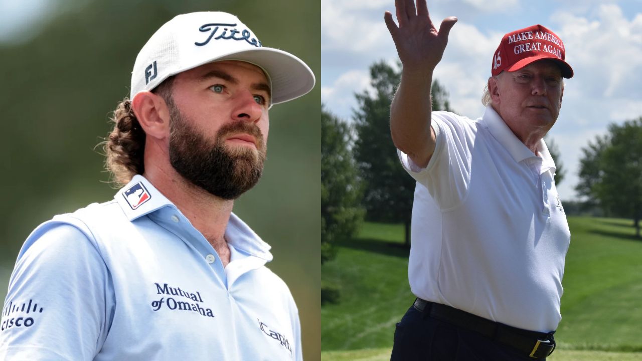 Cameron Young Hails Donald Trump As “Very Interesting Man” After Winning Cadillac Championship