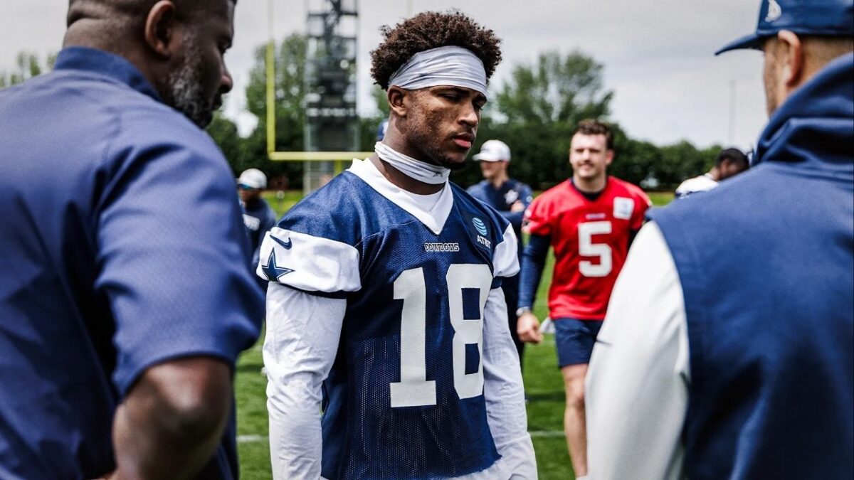 Cam Newton Feels Jerry Jones Came Out as the Winner of Micah Parsons Trade Despite Online Backlash 1 Caleb Downs at the Dallas Cowboys 2026 mini camp (Image via Dallas Cowboys)