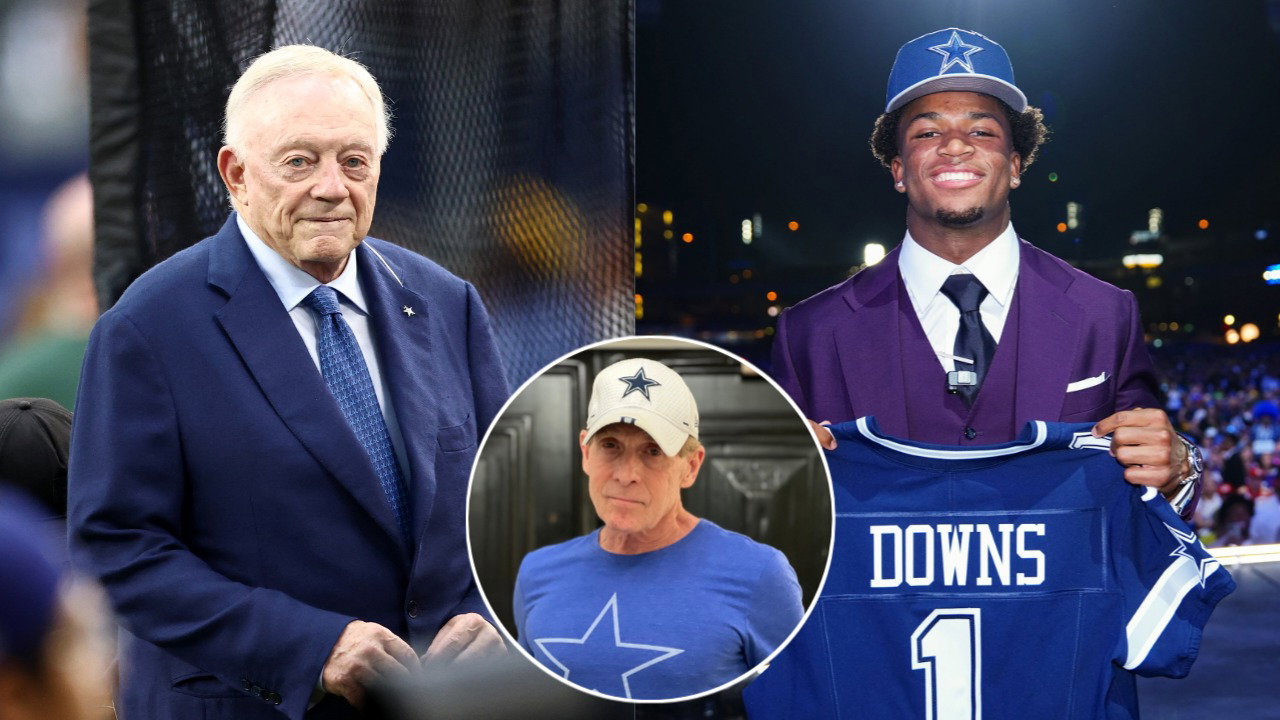 Skip Bayless Claims Jerry Jones Was Forced Into Drafting Caleb Downs