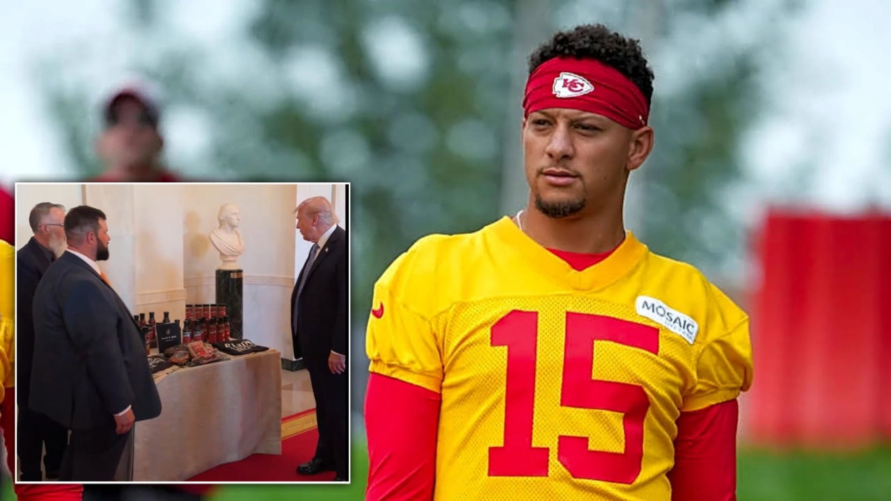 Donald Trump Asks BBQ Owners About Patrick Mahomes During White House Visit