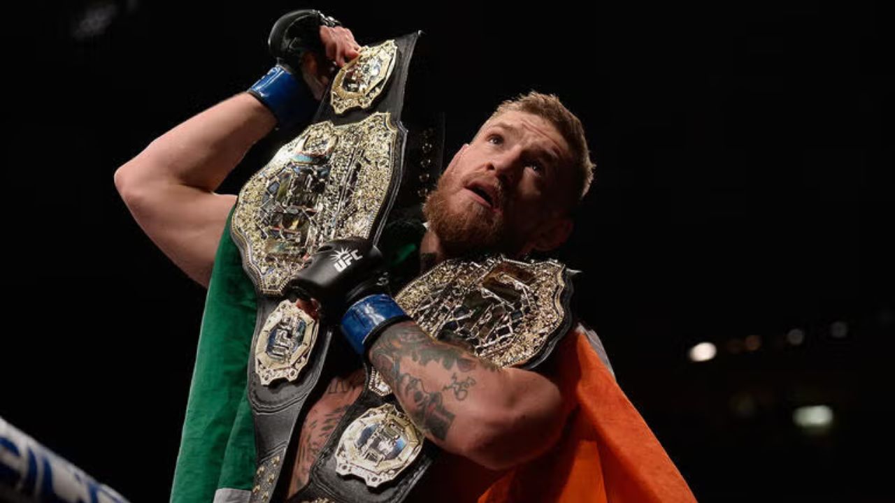 Conor McGregor Promotes UFC 328 While Claiming Ownership of the 185lbs Gold