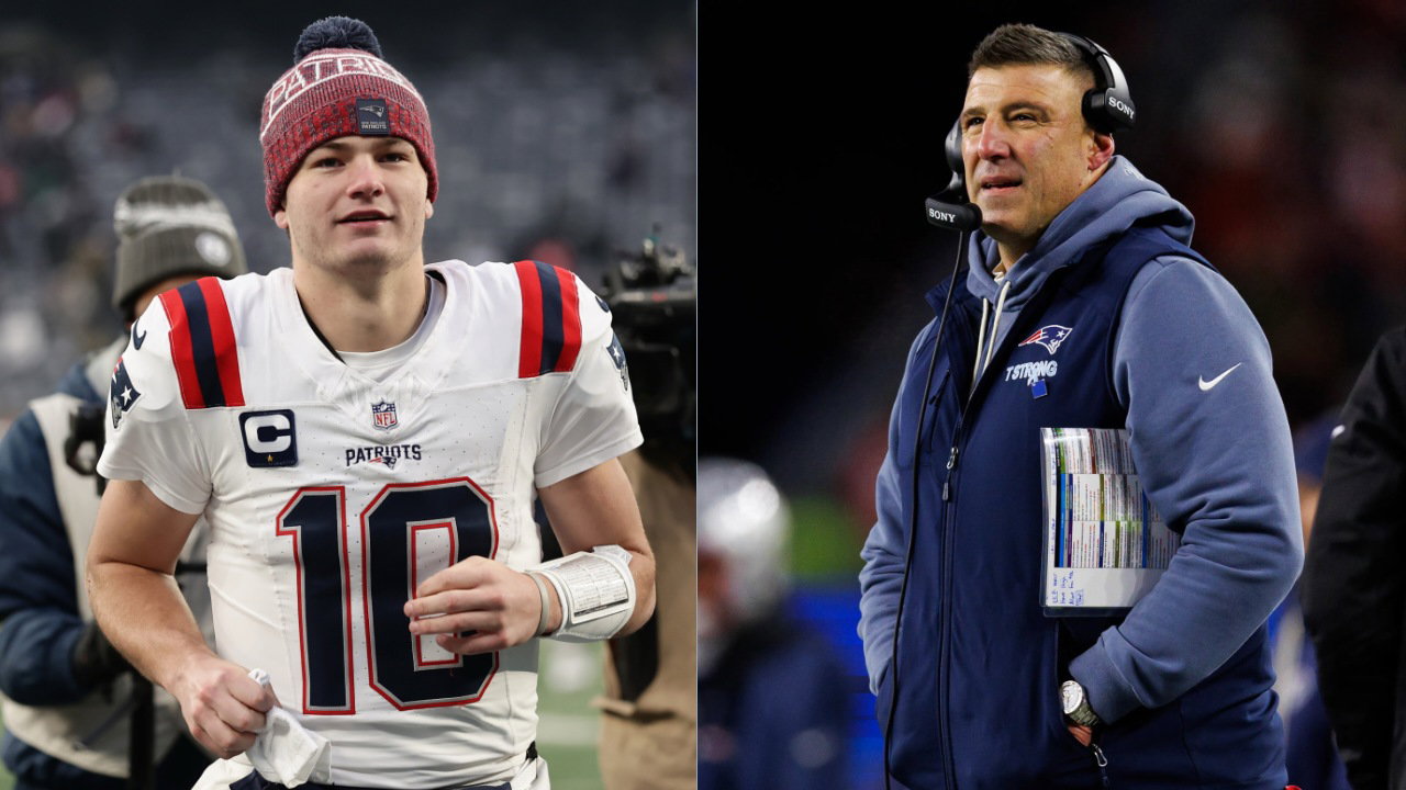 Drake Maye Labels Mike Vrabel ‘Great Human Being’ Amidst Cheating Scandal With Dianna Russini