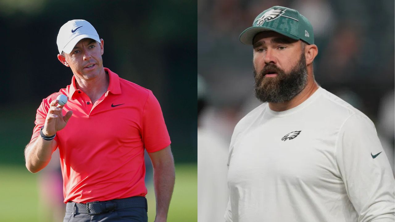 Rory McIlroy Comes to Jason Kelce’s Defense Over Ex-NFL Star’s Performance at Par 3 Contest During 2026 Masters