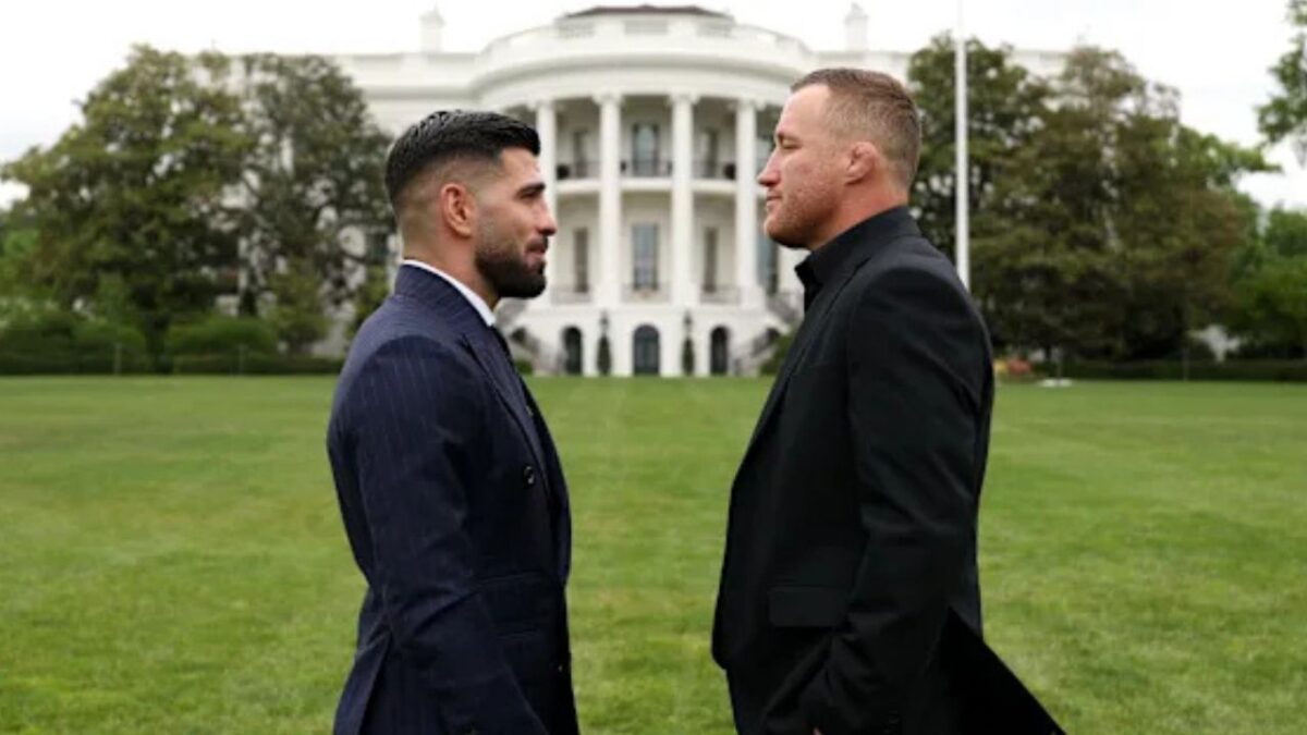 Ilia Topuria and Alex Pereira Issued Massive Praise by Donald Trump Ahead of UFC Freedom 250 1 Ilia Topuria, Justin Gaethje