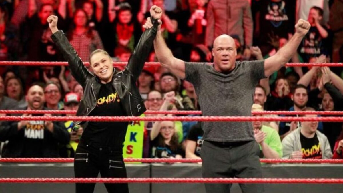 Ronda Rousey Gets Praised by Dana White Despite Heated Attack Towards UFC Brass 1 Ronda Rousey, Kurt Angle