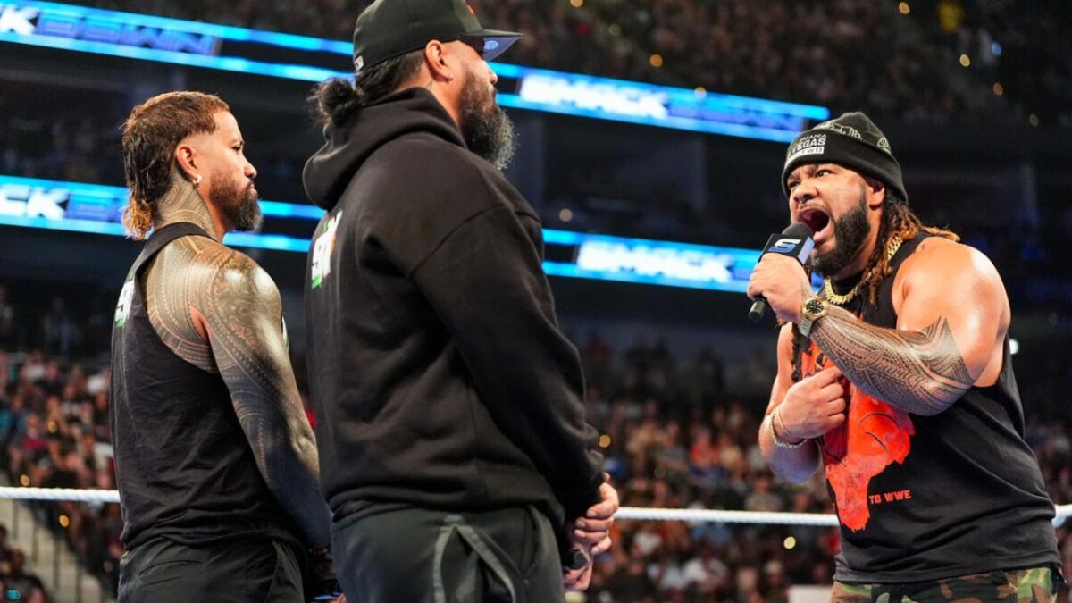WWE SmackDown: Sami Zayn Laid out by Trick Williams After Ranting About Gingerbread Man's Funeral 1 Jacob Fatu and The Usos on SmackDown