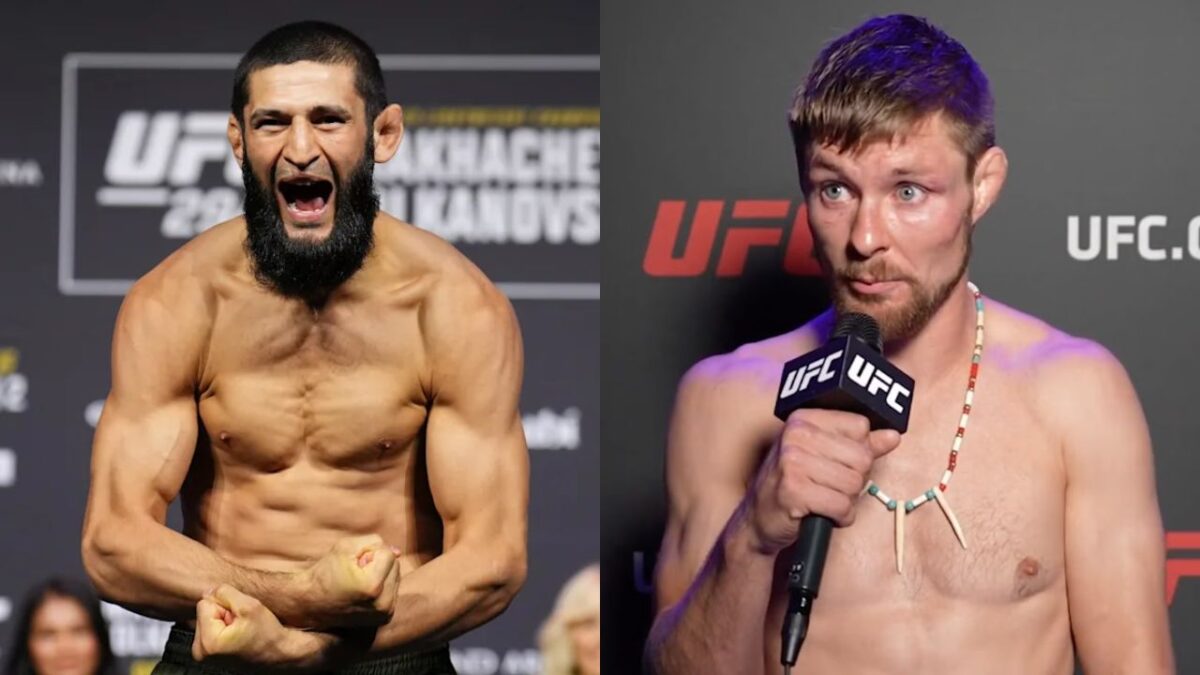 Dustin Poirier Questions Legitimacy Surrounding Khamzat Chimaev's Weigh In Attempt 1 Bryce Mitchell, Khamzat Chimaev