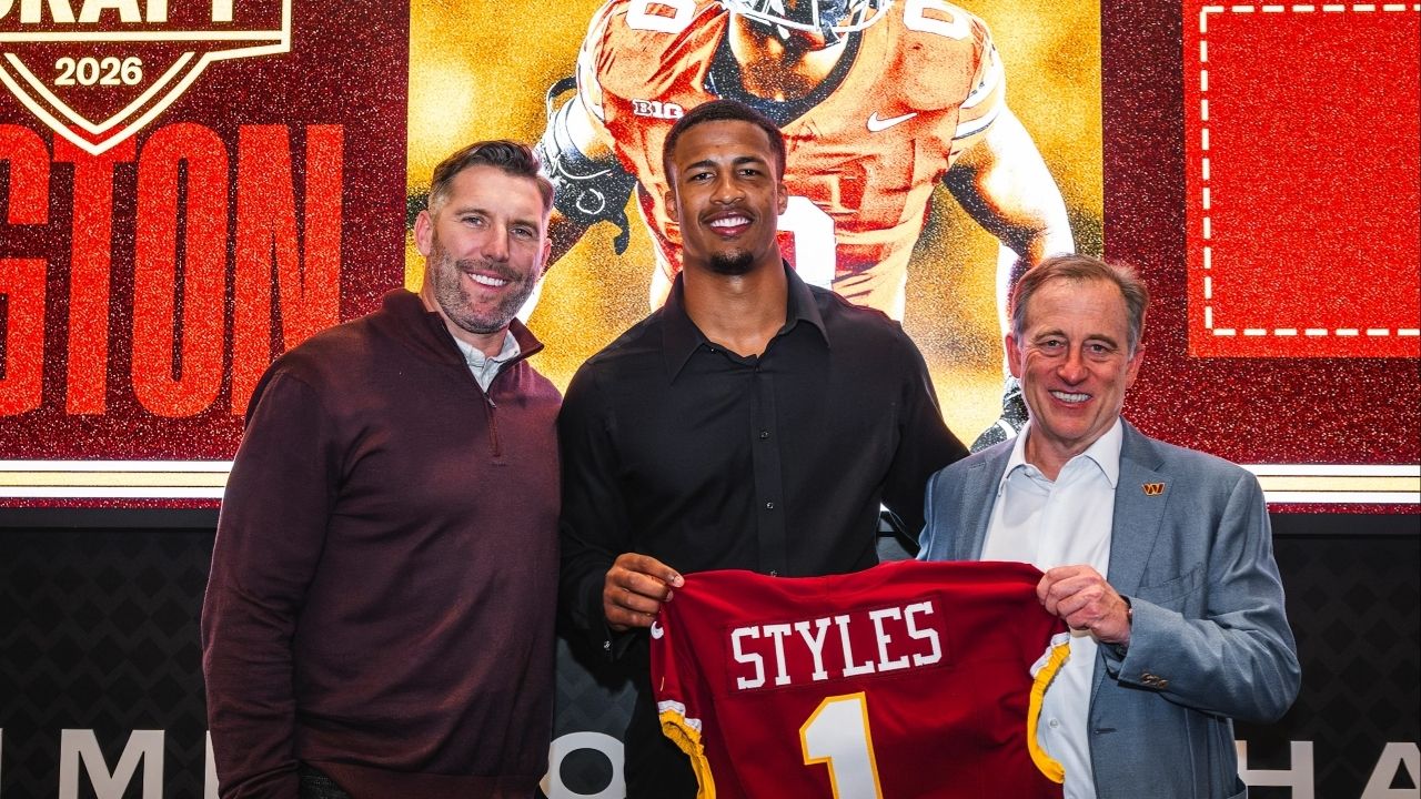 Commanders Rookie Sonny Styles Explains Emotional No. 52 Choice