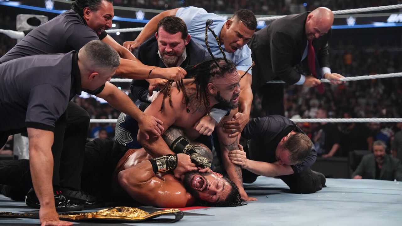 WWE Backlash 2026: Jacob Fatu Chokes Out Roman Reigns After Failing to Capture the World Title