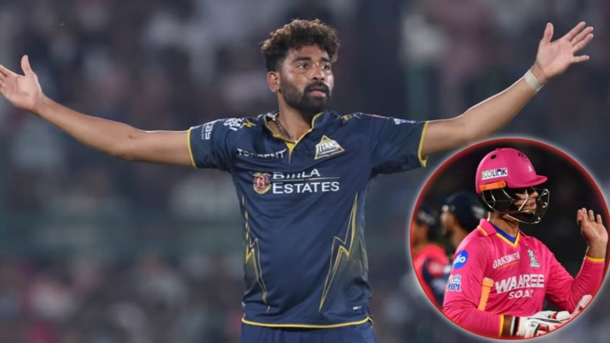 Ashish Nehra’s Coaching Masterclass Led to Vaibhav Sooryavanshi’s Dismissal in High-Pressure IPL Game 1 Mohammed Siraj demerit Vaibhav Sooryavanshi wicket