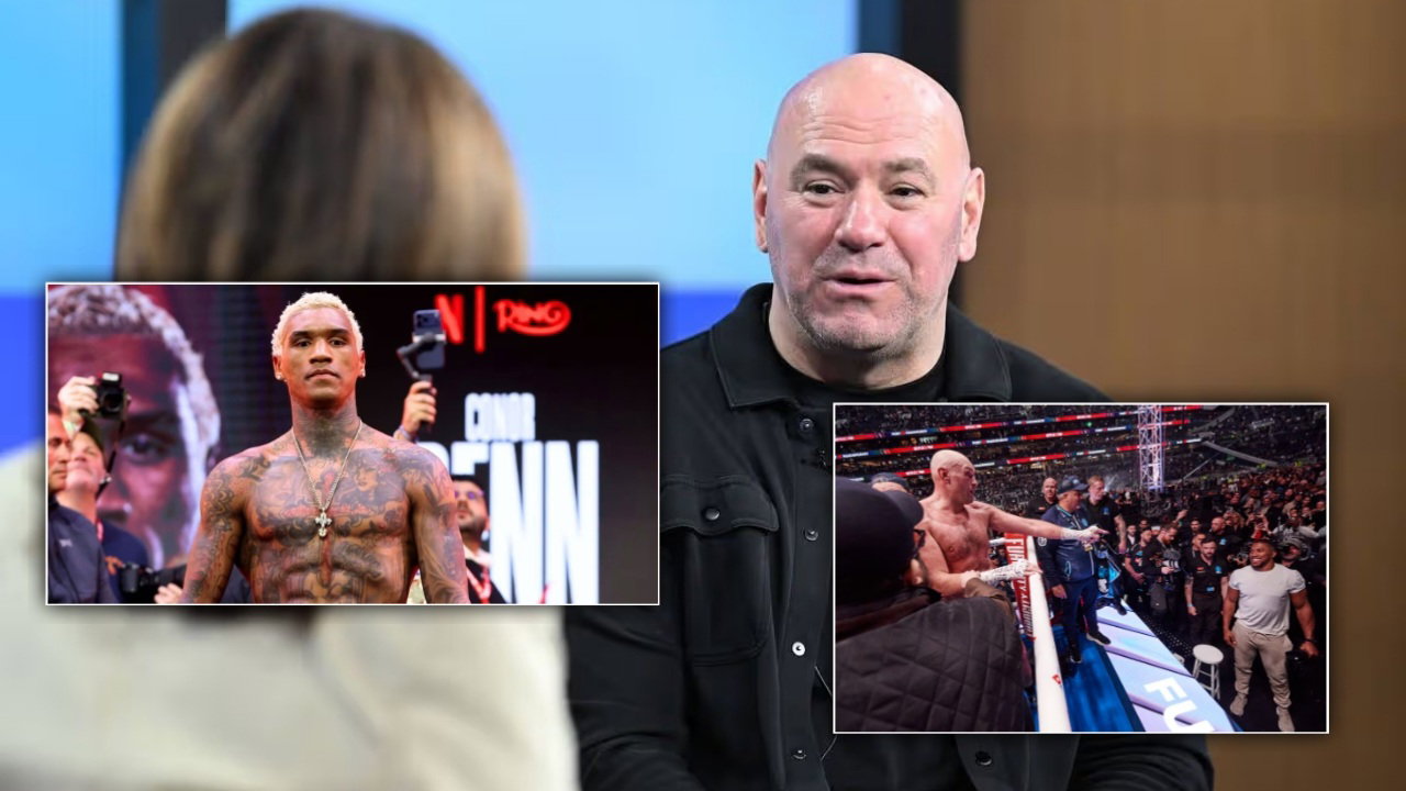 Dana White Answers Zuffa Boxing Questions about Tyson Fury vs Anthony Joshua, Conor Benn and Eddie Hearn
