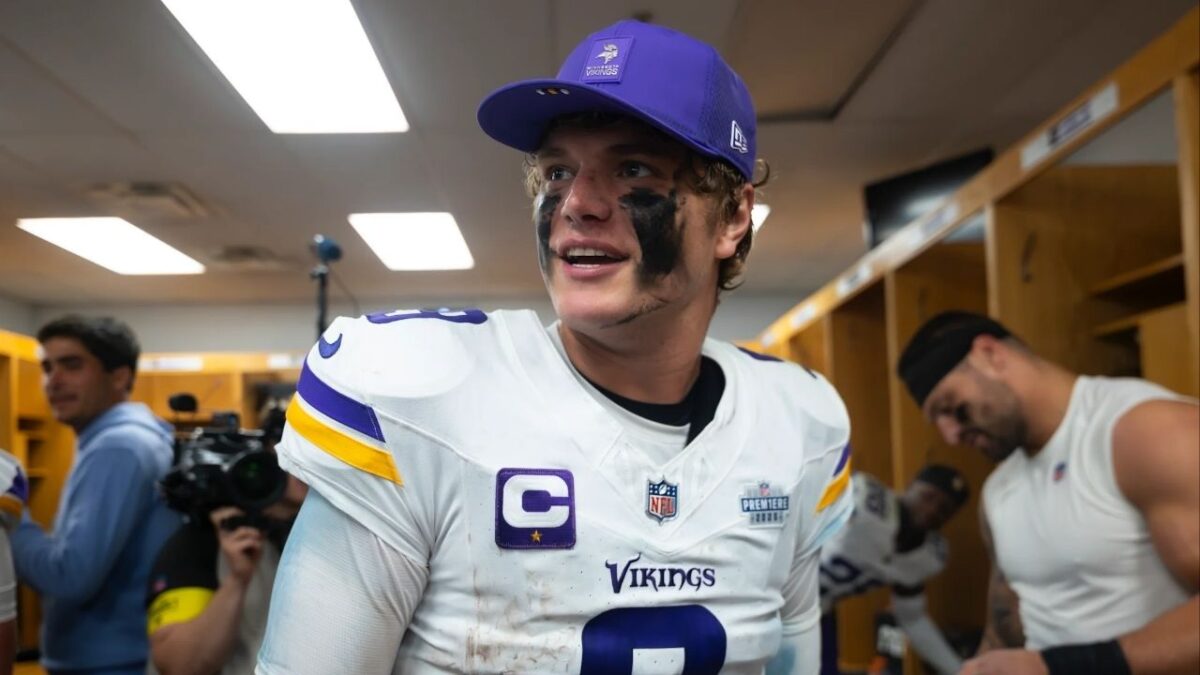 Vikings Leave Starting QB Job Open Between Kyler Murray and JJ McCarthy 1 JJ McCarthy has a good deal of support in the Vikings locker room (Image via Minnesota Vikings)