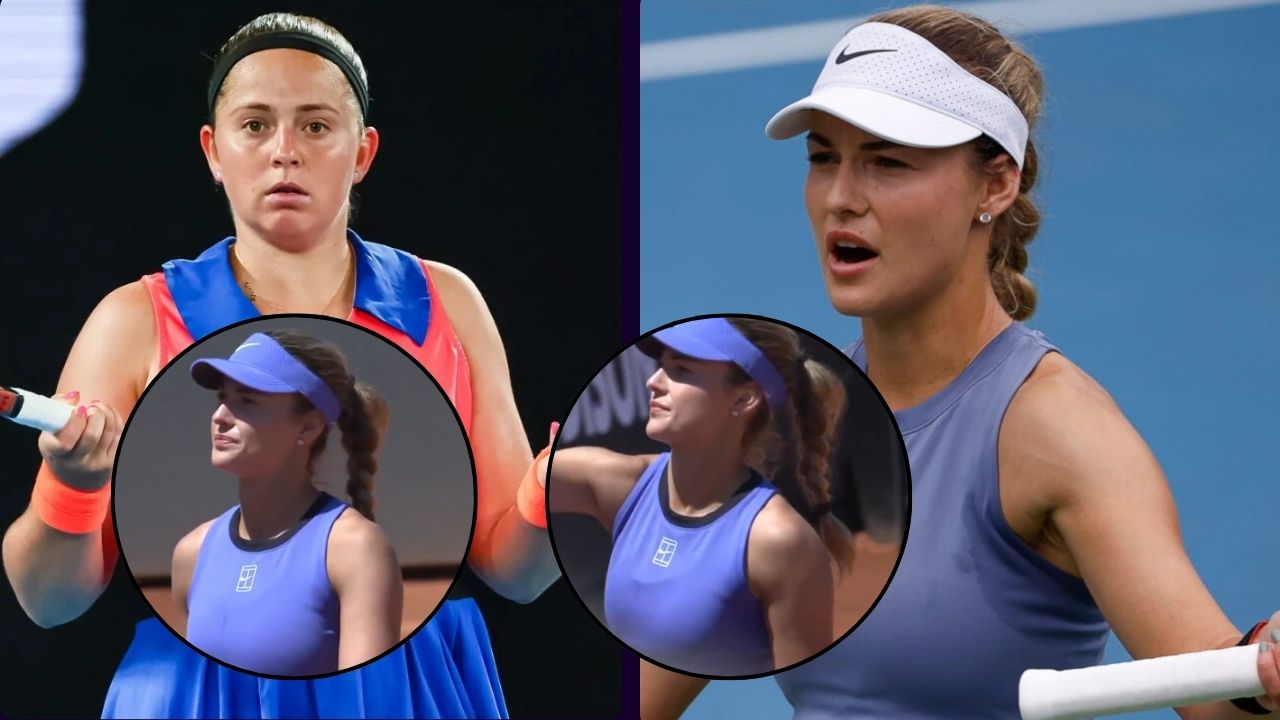 Anna Kalinskaya Snubs Handshake with Jelena Ostapenko After Italian Open Exit