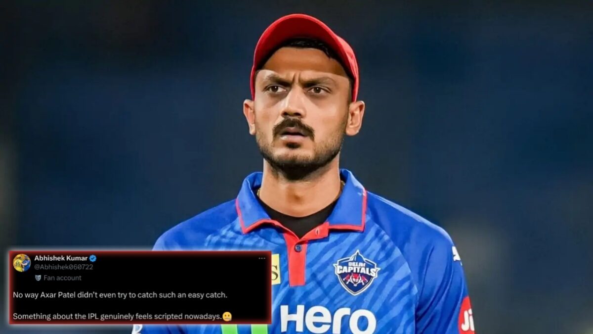 Fans Accuse Axar Patel of Deliberately Dropping Catch Against PBKS, Truth Revealed 1 Axar Patel fans