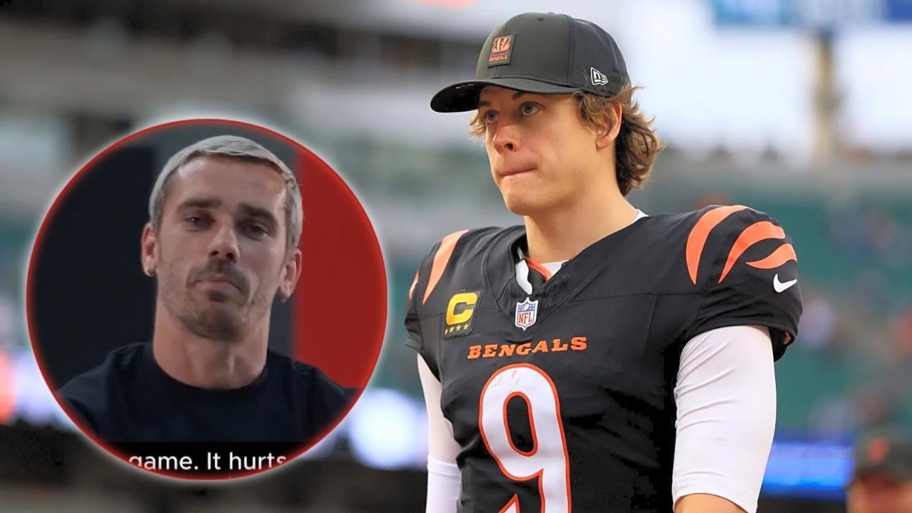 Antoine Griezmann Gutted After Finding out He Won’t Be Able to See Joe Burrow in Spain