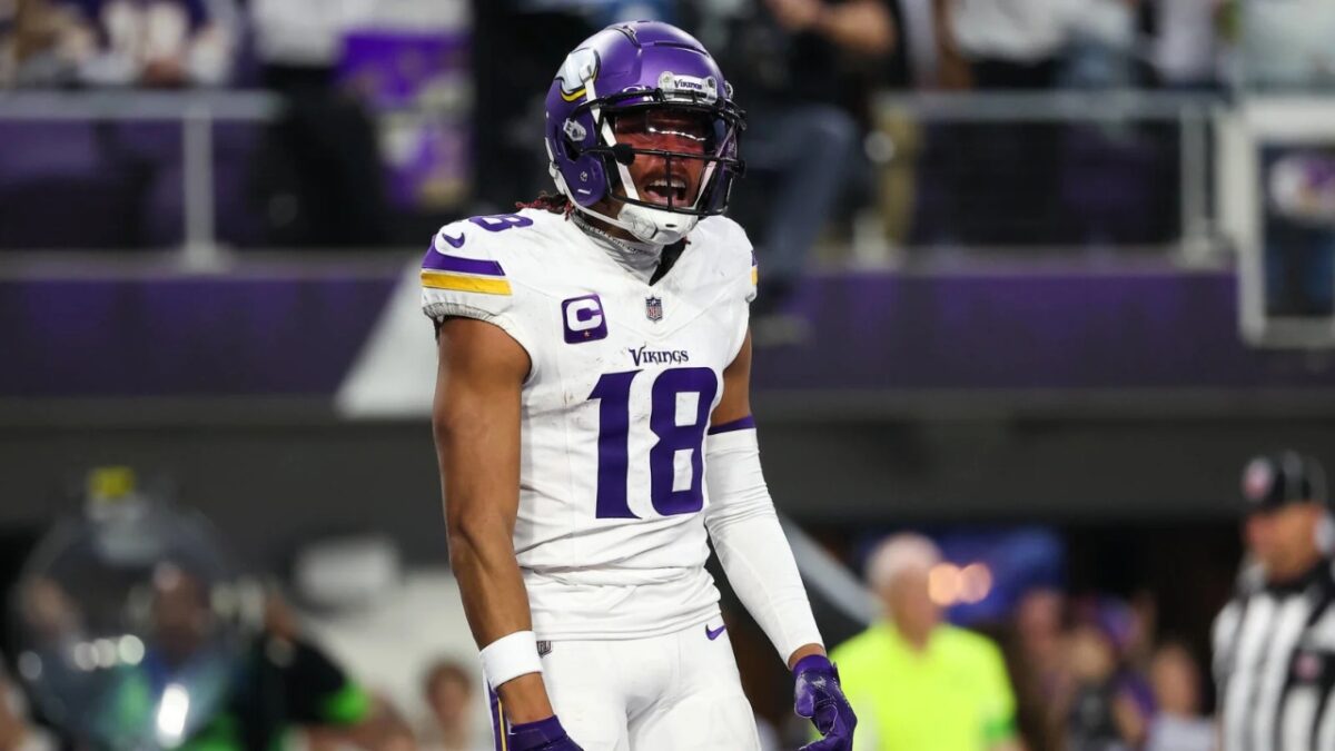 Justin Jefferson Embraces Vikings QB Battle but Wants Long-Term Answer 1 Justin Jefferson Embraces Vikings QB Battle but Wants Long-Term Answer