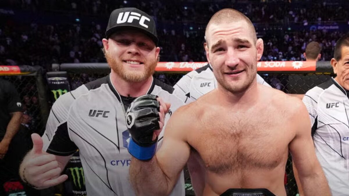 Sean Strickland's Coach Reveals What Didn't Go Their Way Against Khamzat Chimaev: "We Want That Fine Money" 1 Sean Strickland, Eric Nicksick