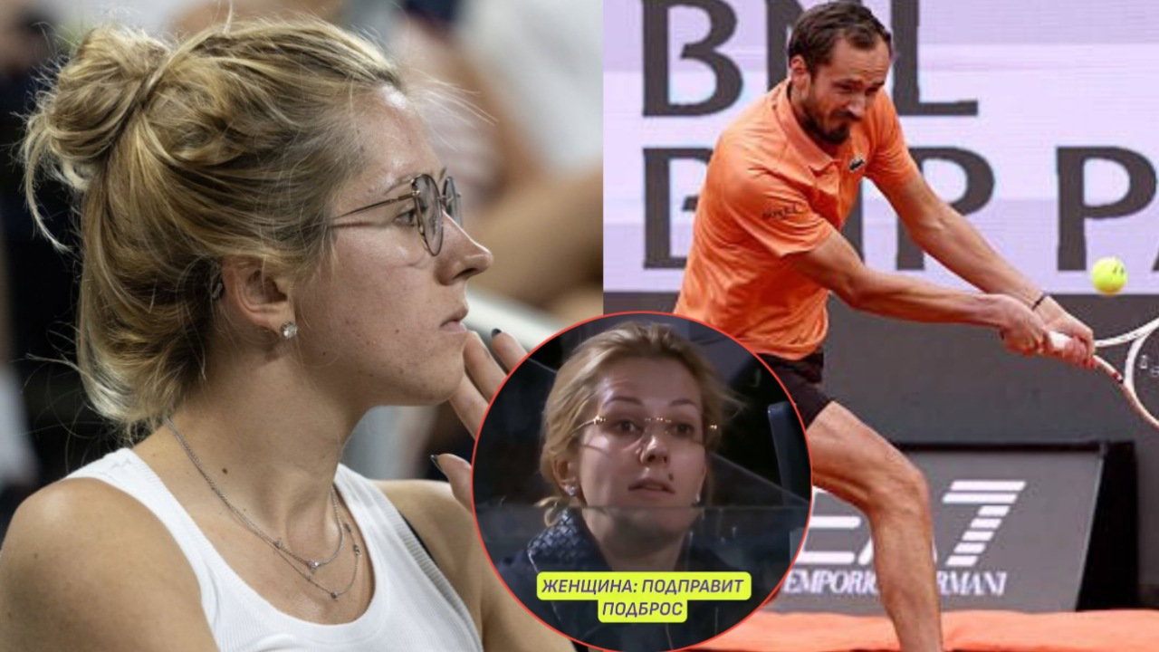 Daniil Medvedev has Intense Exchange With Wife Over Serve Issues at the Italian Open