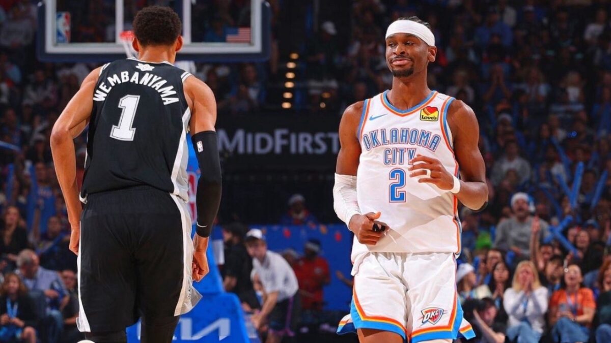 Announcing Shai Gilgeous-Alexander's 2nd MVP Leaves Shams Charania in NBA on Prime's Crosshairs: "Go to Brunch You Nerd" 1 Victor Wembanyama and Shai Gilgeous-Alexander will clash in Conference Finals