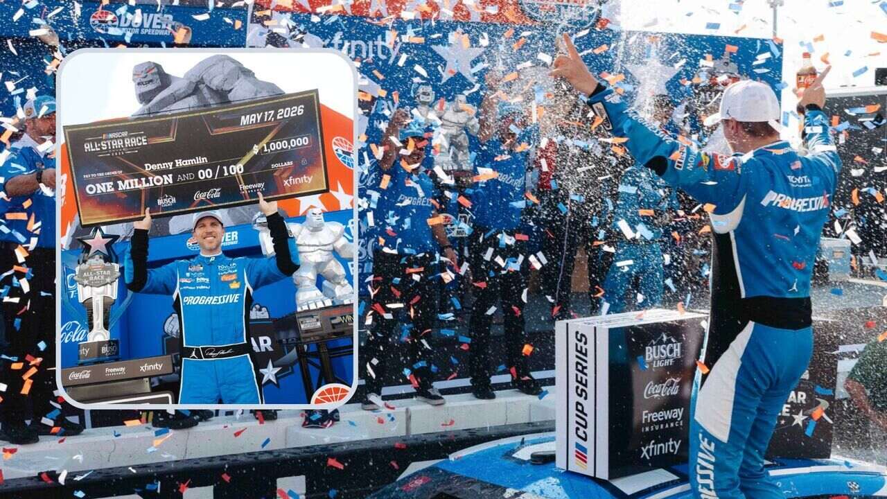 Denny Hamlin Has a Wholesome Plan to Spend $1 million All-Star Race Prize