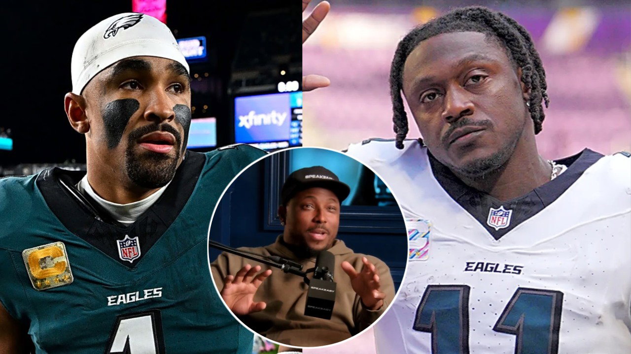 LeSean McCoy Doesn’t Care Whether Jalen Hurts  Ditched AJ Brown’s Wedding or Not