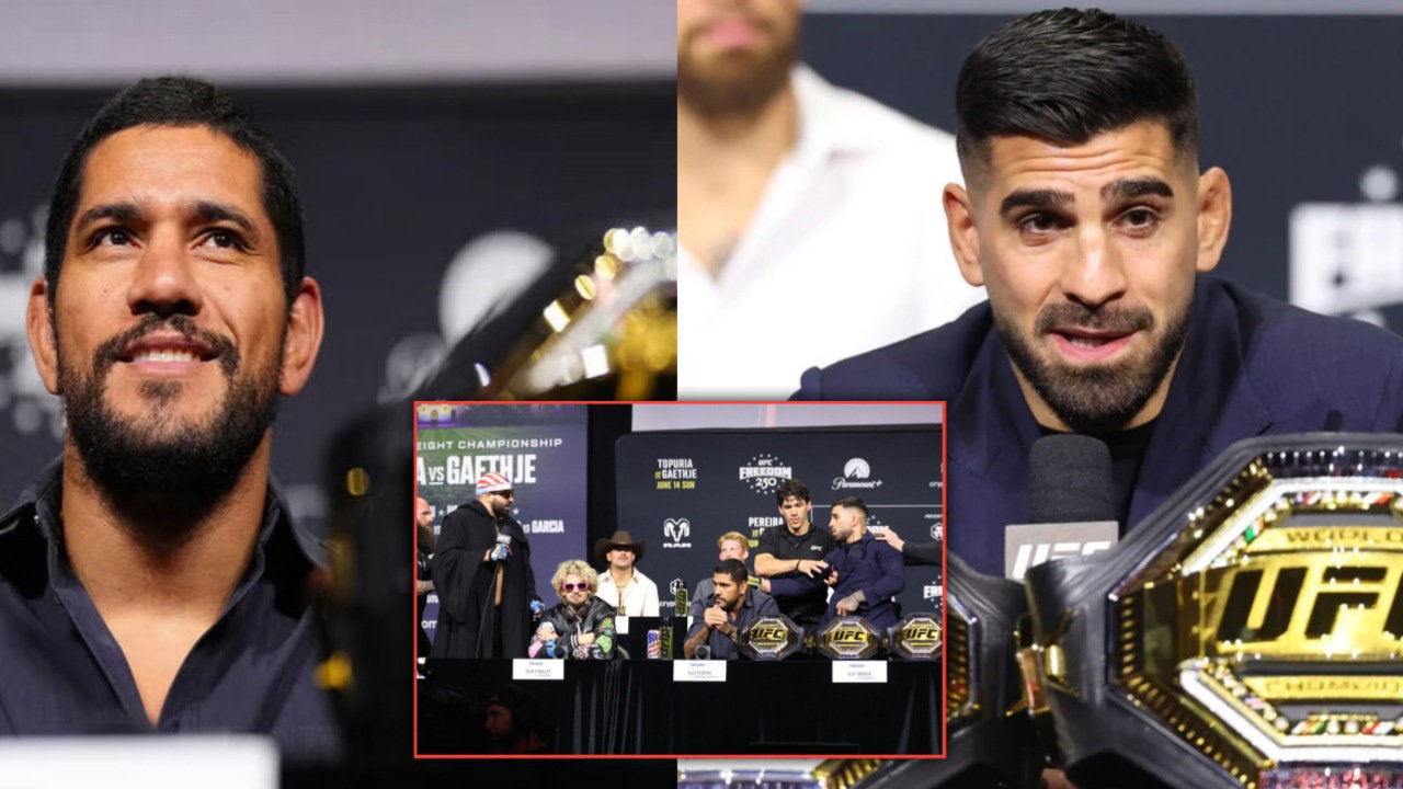Alex Pereira Reveals How “Brother” Ilia Topuria Stepped Up For Him at UFC Freedom 250 Press Conference