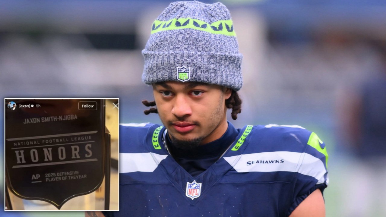 Glaring Mistake on Jaxon Smith-Njigba’s Offensive Player of the Year Trophy Infuriates Fans – “They Really Disrespecting Him”