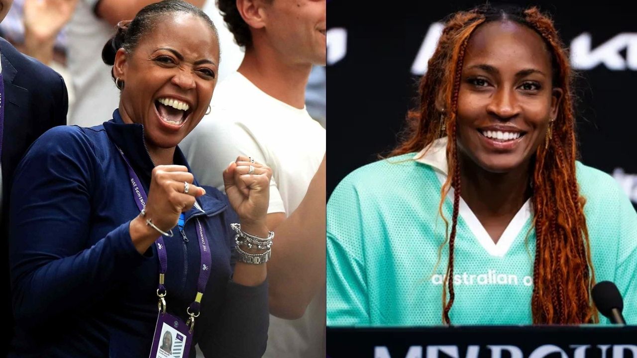 Coco Gauff Embarrassed After Mom Asks Her to Pose While Pointing Toward Roland Garros Poster