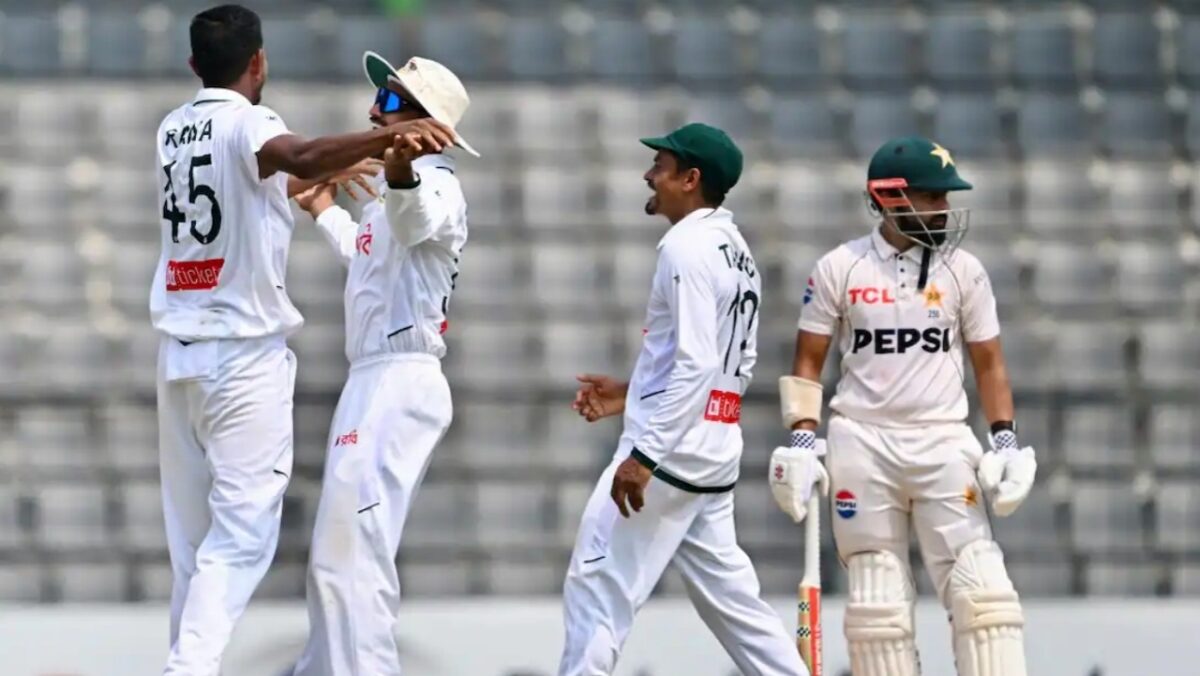 Mohammad Rizwan Gets Sledged in Bangladesh Test, Opposition Players Call Him Out For "Overacting" 1 Bangladesh vs. Pakistan