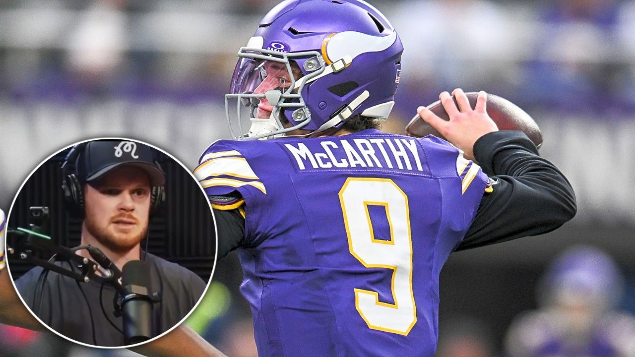 Sam Darnold Shows No Bitterness Over Vikings Choosing JJ Mccarthy