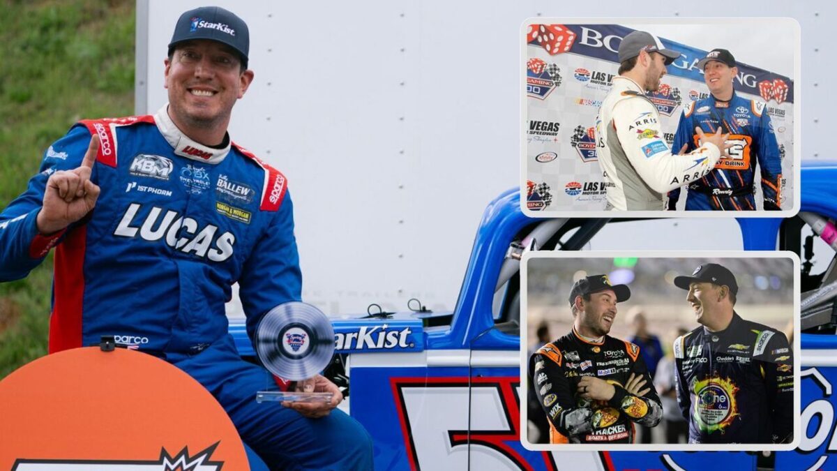 Bubba Wallace’s “Eyes Hurt from Crying” as Kyle Busch Dies Due to Illness 1 Kyle Busch, Daniel Suarez and Chase Briscoe