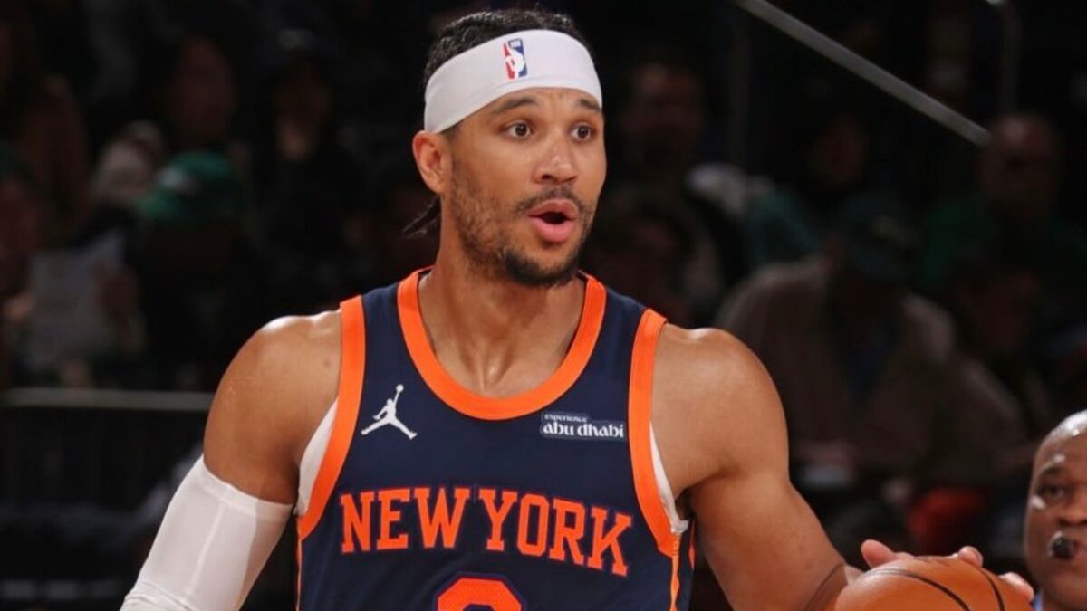 Josh Hart Receives Standing Ovation At Madison Square Garden After Career Night Helps Knicks Take 2-0 Lead 1 Josh Hart in Game 2