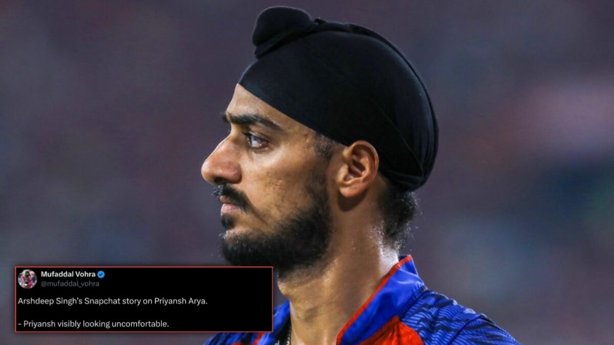 Arshdeep Singh Body Shaming Teammate Priyansh Arya Publicly Doesn’t Sit Well With Fans 1 Arshdeep Singh controversy fans