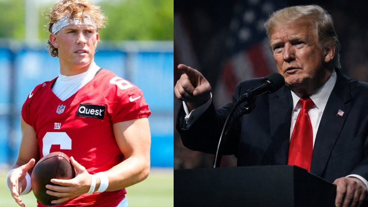 Donald Trump Labels Jaxson Dart ‘Future Hall of Famer’ After Introducing President in New York