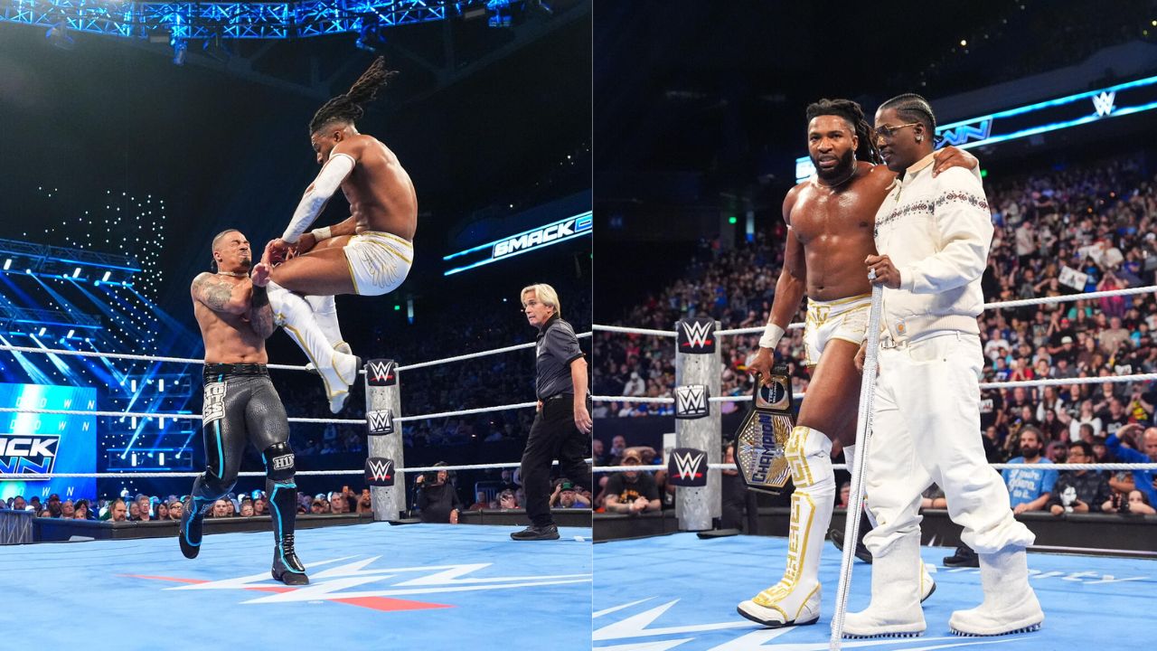 WWE SmackDown: Carmelo Hayes Loses US Title Match to Trick Williams Following Distraction