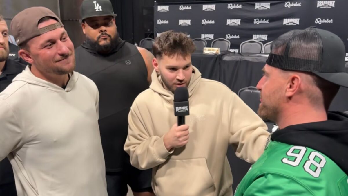 Dana White Hypes Up Johnny Manziel vs. Bob Menery Fight With No UFC Event This Weekend 1 Dana White excited for Johnny Manziel vs Bob Menery as Adin Ross mediates faceoff