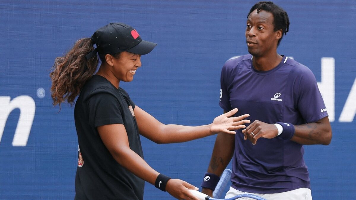 Naomi Osaka Claps Back at Critics for Hosting Landmark Black Tennis Celebration at Roland Garros 2 Naomi Osaka Gael Monfils