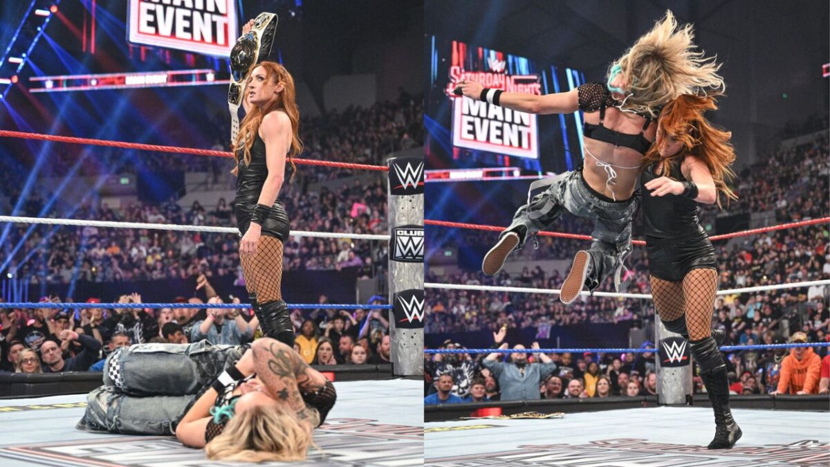 WWE SNME 5/23: Penta Survives Ethan Page Scare to Remain the Intercontinental Champion 1 Becky Lynch suffered a DQ loss to Sol Ruca at SNME