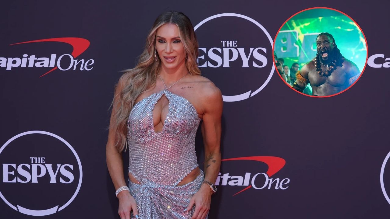 (Video) Charlotte Flair Spotted Doing the Oba Femi Strut Off-Air on Smackdown