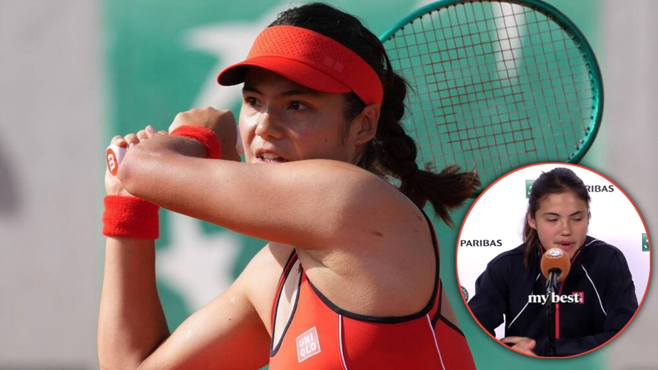 (Video) Emma Raducanu Fights Tears in the Press Conference After Roland Garros Early Exit