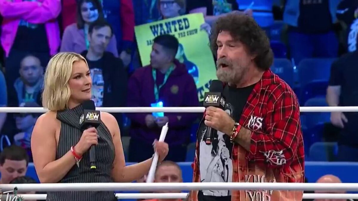 Mick Foley Signs With AEW, Explodes Onto the Stage to Kick Off Double or Nothing 1 Mick Foley talks about his bond with Tony Khan