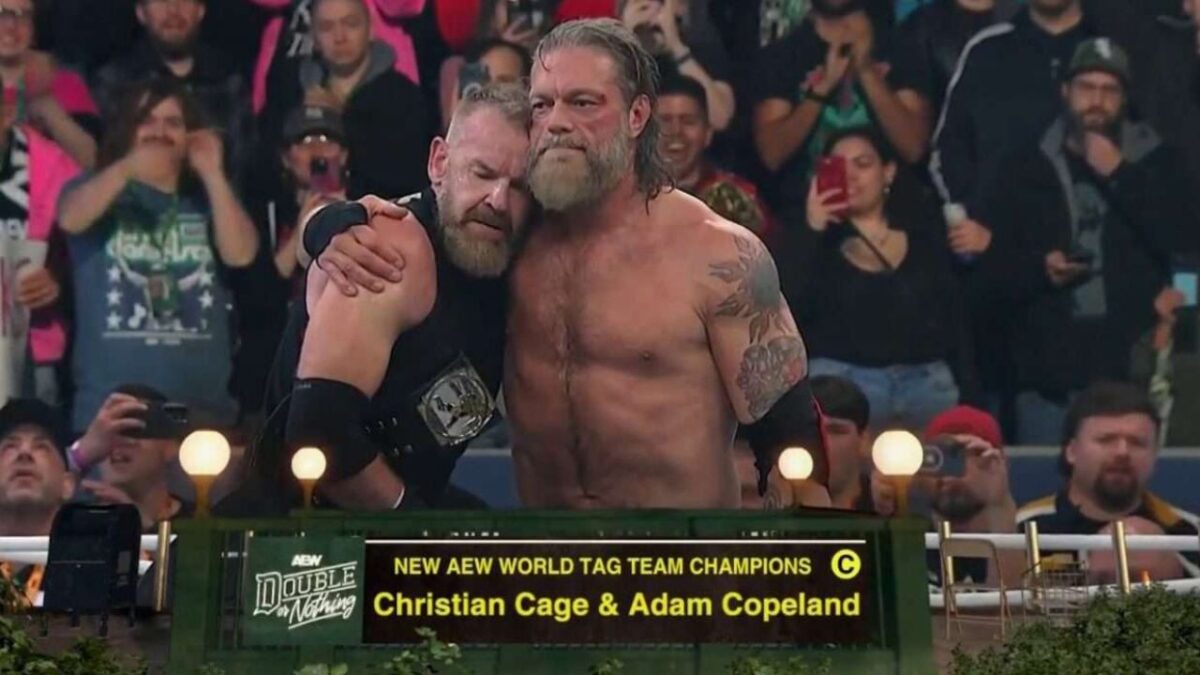 The Hardy Boyz Send Classy Message to New AEW Tag Champions Adam Copeland & Christian Cage 1 Adam Copeland and Christian have won their 9th tag team championship