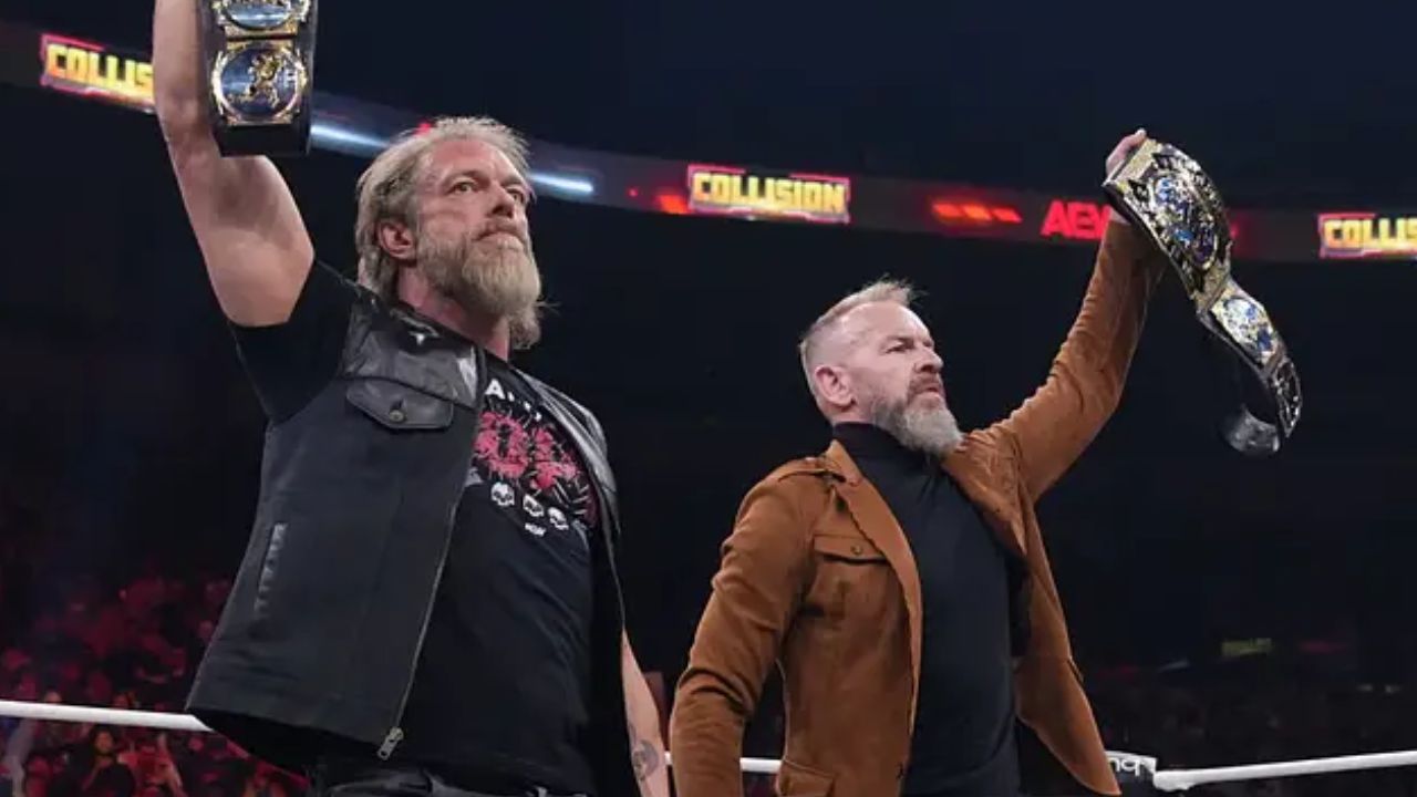 The Hardy Boyz Send Classy Message to New AEW Tag Champions Adam Copeland & Christian Cage